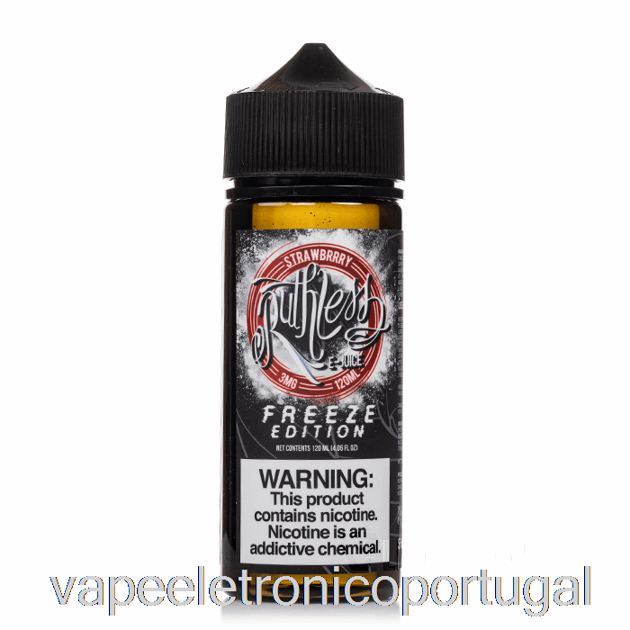Vape Eletrônico Morango - Edição Congelada - Vapor Implacável - 120ml 3mg